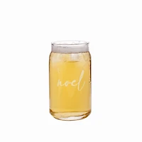 Holiday Time Noël verre bière 17oz