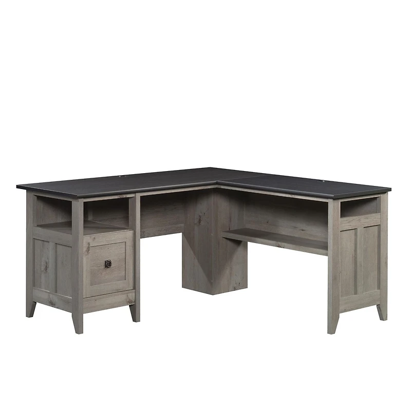 Sauder August Hill Bureau en L en Finition Mystic Oak