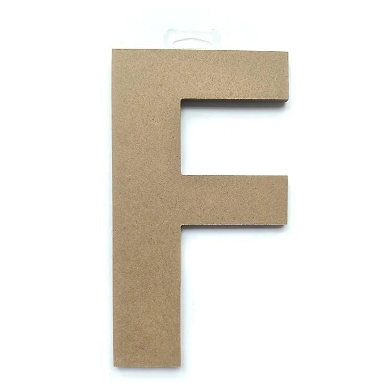Lettre F en bois du décor Lerman Lettre F en bois