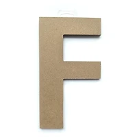 Lettre F en bois du décor Lerman Lettre F en bois