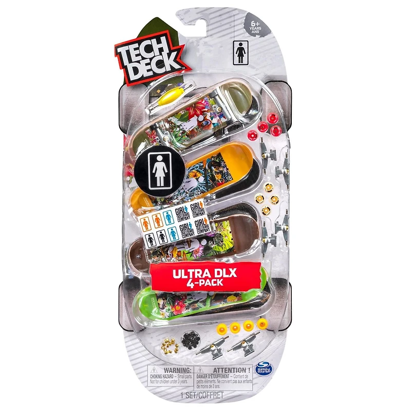 Tech Deck, 4 touches Ultra DLX (les styles varient)