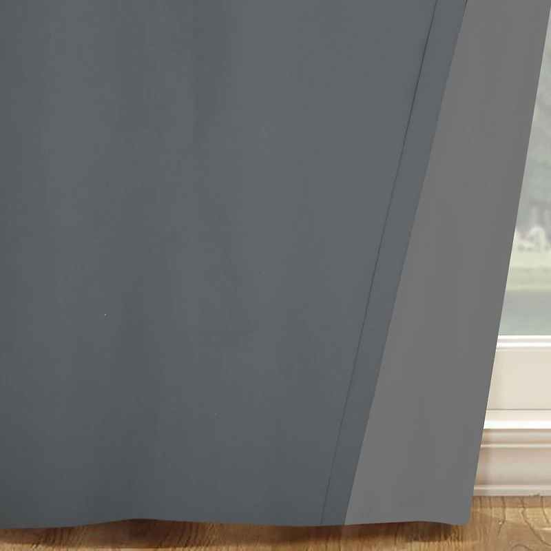 Paire de panneaux de fenêtre à passe-tringle assombrissant de 84 po Mainstays