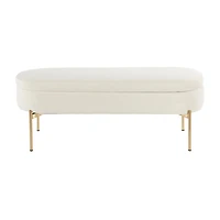 Banc de rangement Chloe de LumiSource