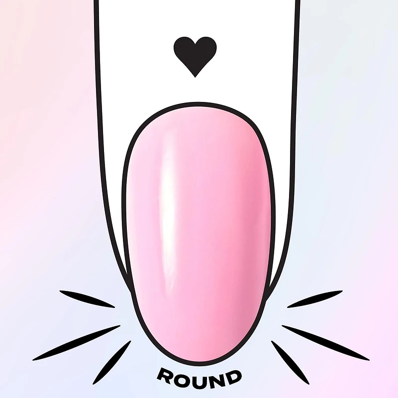 Maquillage pour ongles Hard Candy 24 faux ongles