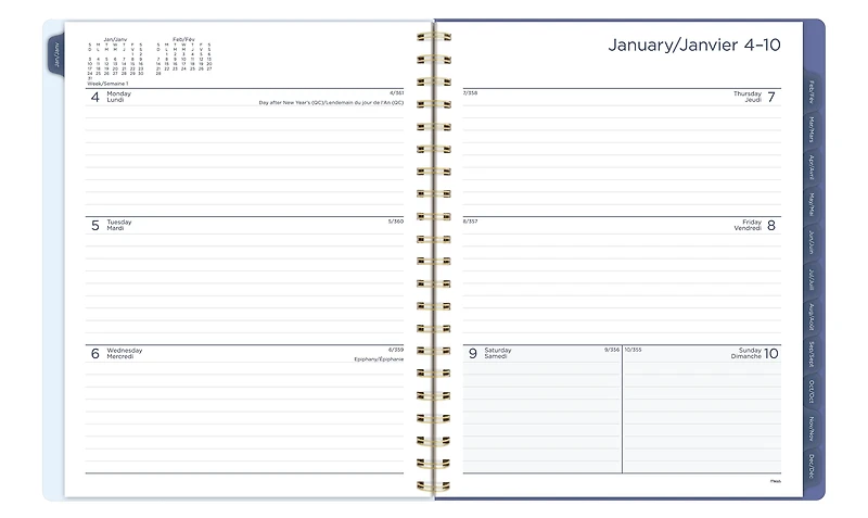 Mead® Spring Floral LG W/M 12M Planner, 2027