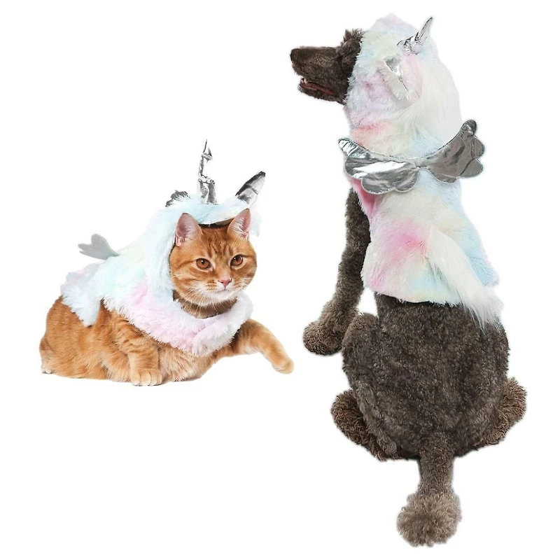 Costume d'Halloween Way to Celebrate pour animal de compagnie: Licorne, taille XS-XL