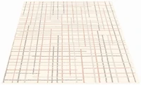 ECARPET Abstract Striped Area Rug, Modern Indoor Carpet Tessa Collection