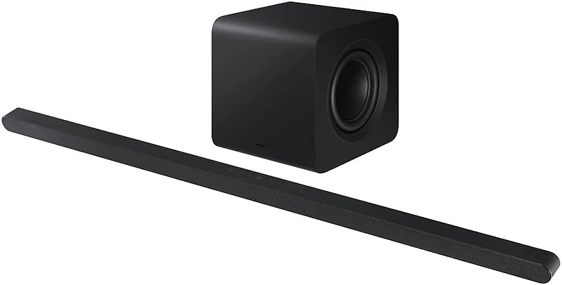 Samsung HW-S800D/ZC Slim Series Indoor Wireless 3.1.2 Channel Dolby Atmos Soundbar with Subwoofer & Built-in Voice Assistant, Black, (2024)