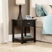 Sauder, Chevet, Finition noir Estate, 416744