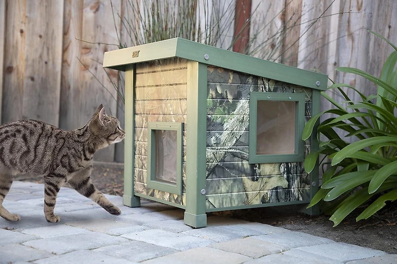Abri pour chats NewAge EcoFlex Mossy Oak Feral