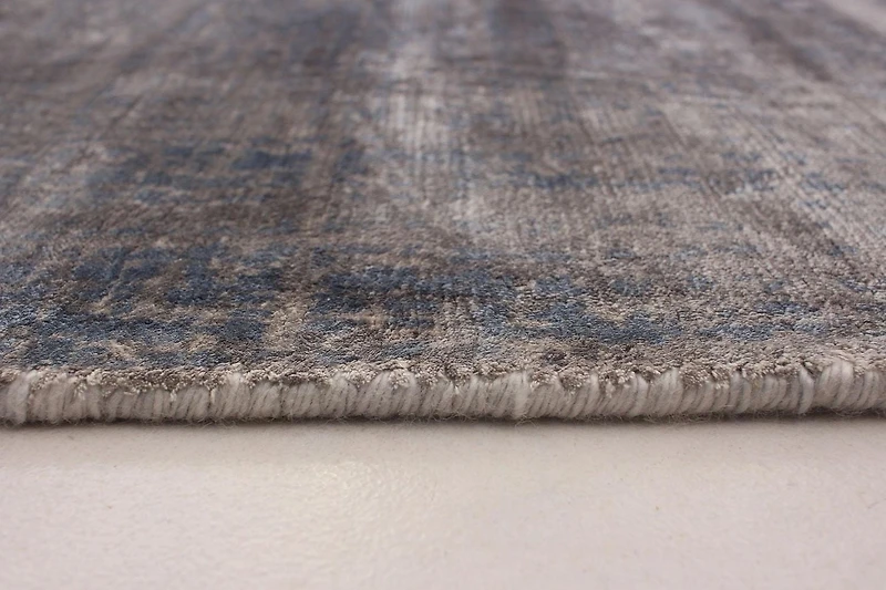 ECARPETGALLERY 5'6" x 7'10"  Transitional Galleria Hand-knotted Area Rug for Living Room, Dining Room and Bedroom in Grey