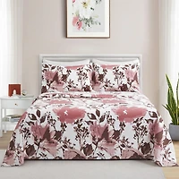 Marina Decoration Ultra Soft Silky Deep Pocket Rich Printed Bedding Rayon from Bamboo All Season Sheet Set with Pillowcases