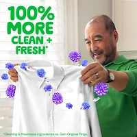 Gain Super Sized Flings Laundry Detergent Pacs, Zen, 3-in-1 Detergent Pacs with Febreze and Oxi