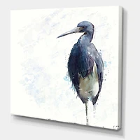 Designart Oiseau Héron tricolore Art mural sur toile