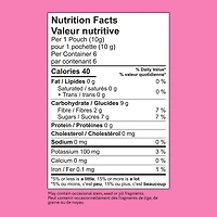 That's it. Organic Apple Strawberry Crunchables 6ct 10g