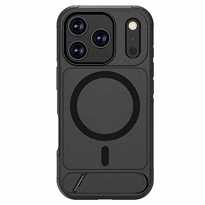 Blu Element Étui Armour Ultra MagSafe avec Kickstand Noir pour iPhone 17 Pro