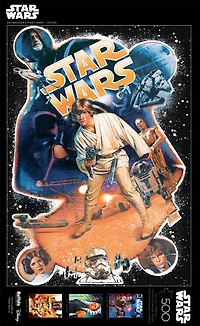 Buffalo Games Star Wars - Premier Tir des Skywalkers Puzzle de 500 Pièces à Emboîter pour Adultes à Partir de 14 Ans