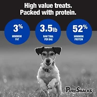 Mini-PureSnacks Air Dried Trainers, Tuna for Dogs 396g