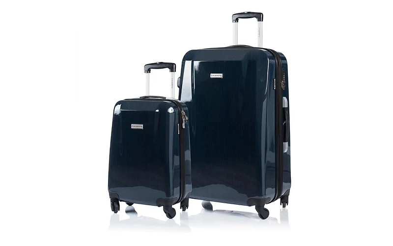 CHAMPS Express Escape 2pc Hardside Luggage Set, Travel in Style