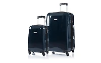 CHAMPS Express Escape 2pc Hardside Luggage Set, Travel in Style