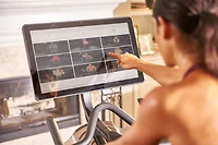 Echelon Smart Connect EX5s Indoor Cycling Exercise Bike with  21.5” HD touchscreen and 30 Day Free Membership Trial