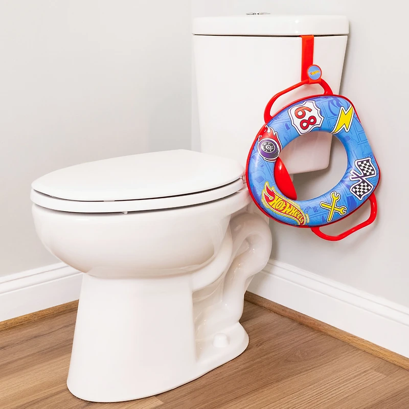 Siège de propreté confortable Hot Wheels pour toilette