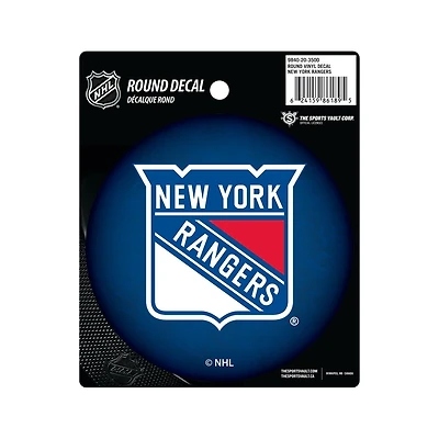 The Sports Vault Ottawa Senators Round Vinyl Decal