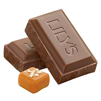 Lily's Salted Caramel Milk Chocolate Style Bar 80g, Lily's Salted Caramel Milk Chocolate Style Bar