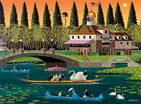 Buffalo Games Pleasant Sunday 1000-Piece Interlocking Jigsaw Puzzle for Adults Ages 14-99 Years