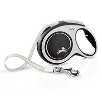 Flexi New Comfort Large 8m Black Tape Retractable Dog Leash