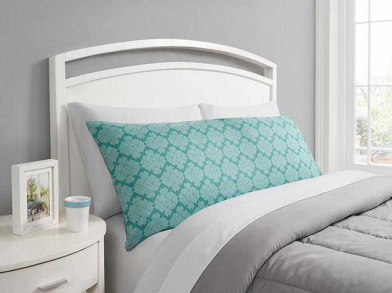 Mainstays Printed Body Pillow Case, 100% polyester