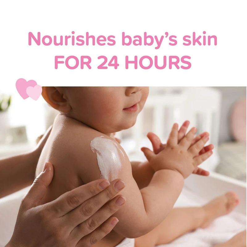 Lotion hydratante pour bébés Johnson's, pour la peau sèche et délicate 800 ml