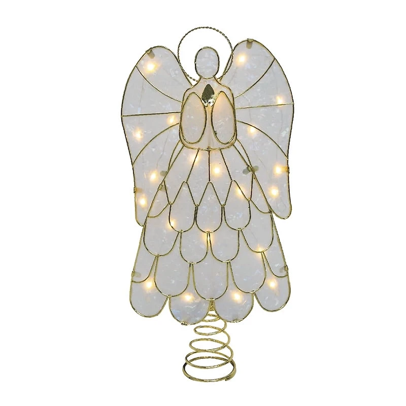 HOLIDAY TIME PL Cime d’Arbre Ange Doré LED BO BO LED GOLD ANGEL TT - FRENCH