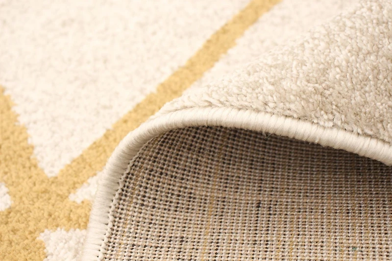 Tapis d'Interieur ECARPET Géométrique pour Salon et Chambre à Coucher Collection Ana