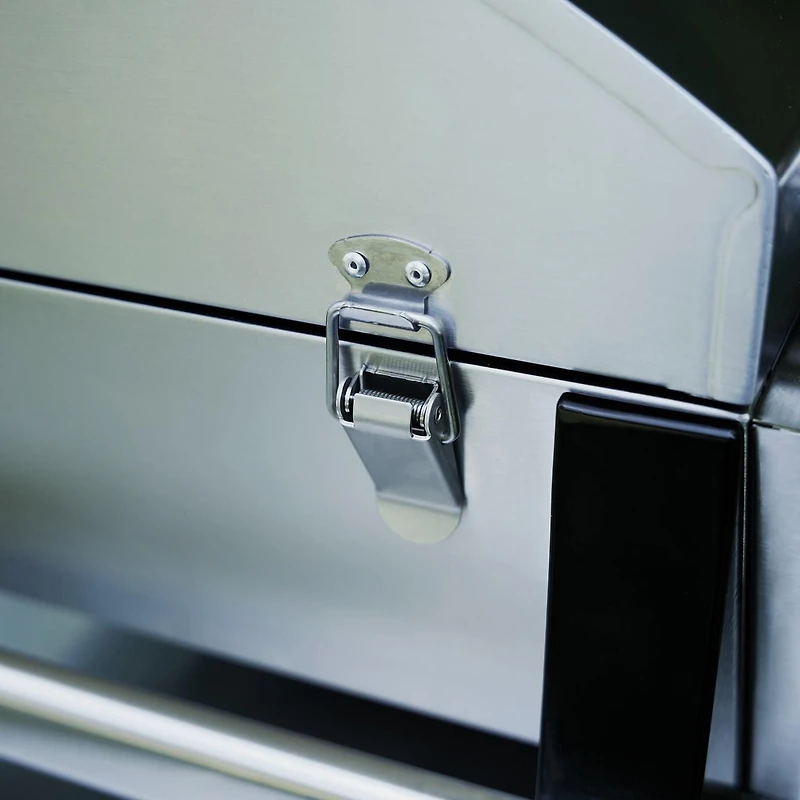 Expert Grill 2-Burner Tabletop Gas BBQ Grill, Stainless Steel