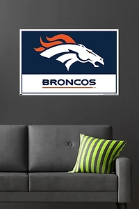 NFL Denver Broncos - Logo 21 Wall Poster, 22.375" x 34"