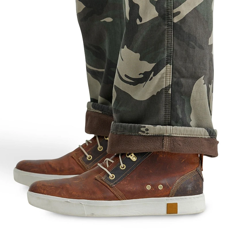 Wrangler Pantalon Cargo Double de Polaire Pour Hommes