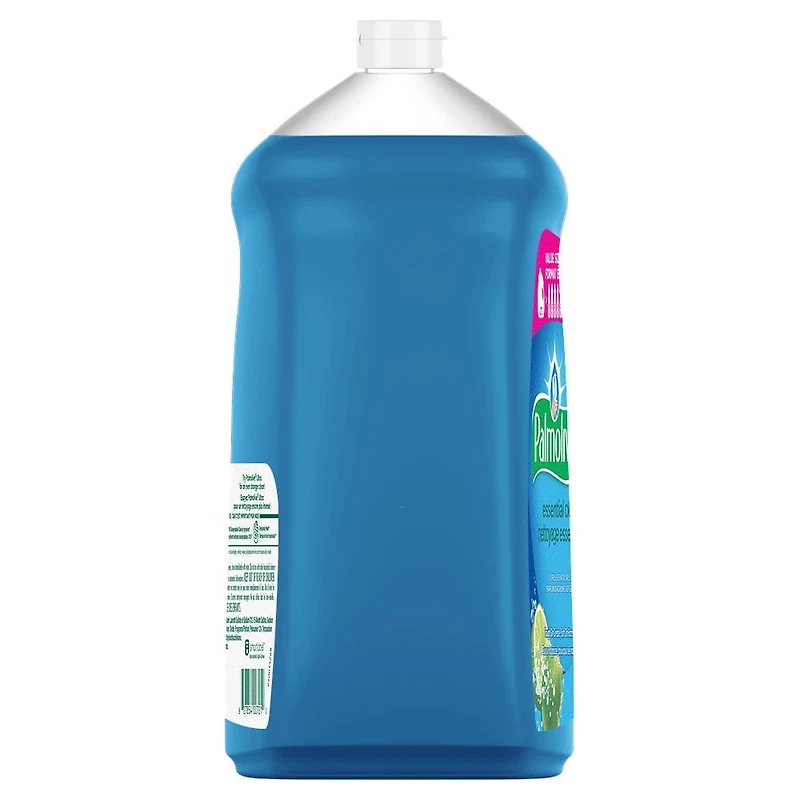 Palmolive Essential Clean Liquid Dish Soap, Citrus Scent + Salt - 4.27 L, Palmolive Essential Clean Liquid Dish Soap