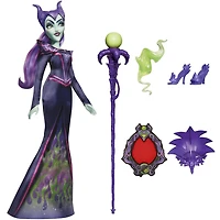 Disney Villains, poupée mannequin Maléfique, accessoires et tenue amovible, jouet Disney Villains pour enfants, à partir de 5 ans
