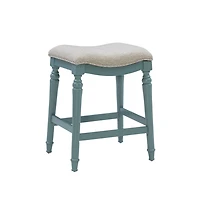 Murphy Counter Stool, Blue