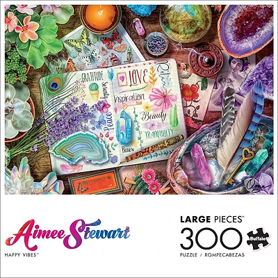 Buffalo Games - Aimee Stewart - Happy Vibes - 300 Piece Jigsaw Puzzle