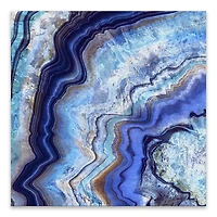Artissimo Designs Agate Ice III Printed Acrylic - 11.75W x 11.75H x 1D