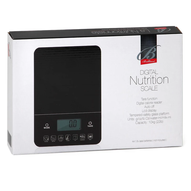 Brilliant Digital Kitchen Nutrition Scale