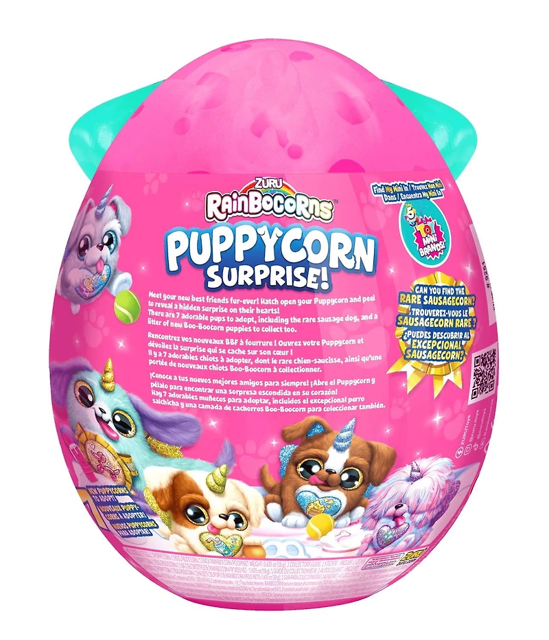 Rainbocorns Sparkle Heart Surprise, Puppycorn Series 2
