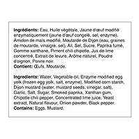 Sauce à fondue et trempette Aïoli Chipotle 25 % moins de sel Canton