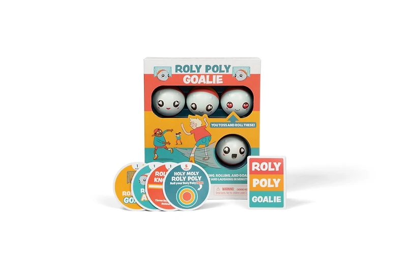 Roly Poly Goalie, A card game of tossing, rolling, and goaling!