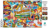 Buffalo Games Le puzzle Two Thousand Piece Collection Tropical Paradise en 2000 pièces