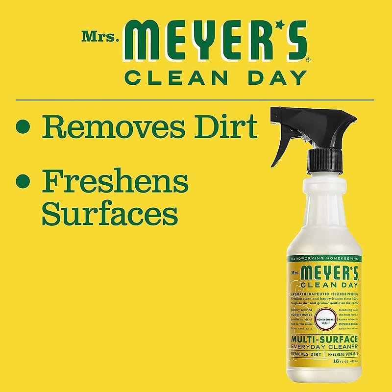 Mrs. Meyer’s Clean Day multi-surface concentré nettoyant tout usage, 946ml, chèvrefeuille