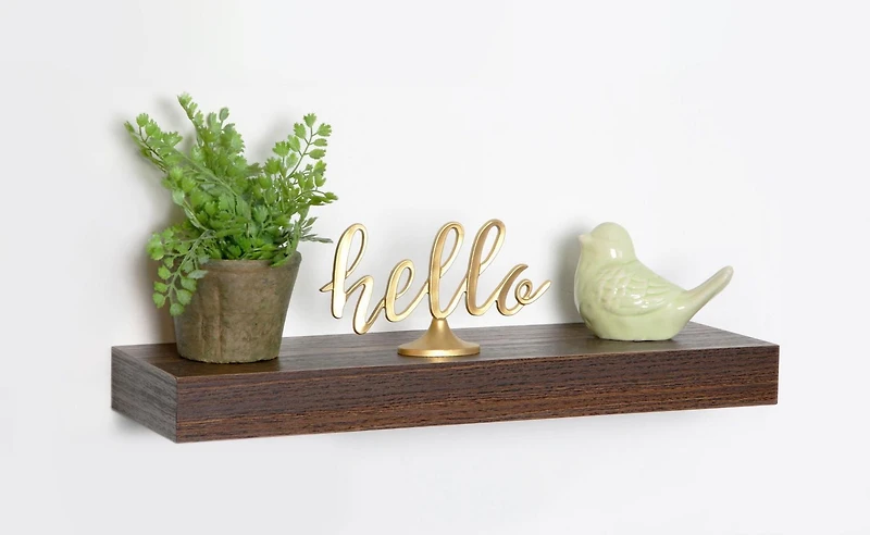 hometrends Tablette flottante Chester Perfection 15.70po x 1.5po