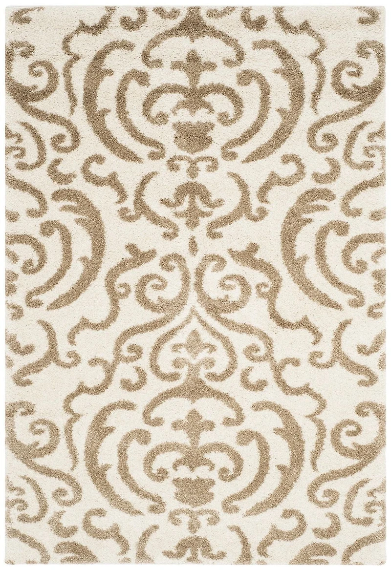 Safavieh Florida Deangelo Damask Plush Shag Area Rug